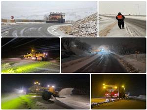 سرپرست اداره کل راهداري و حمل و نقل جاده اي استان کرمانشاه: راهِ بيش از 470 روستا برفروبي شد