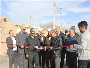 افتتاح آسفالت 4 روستا، بهرهبرداري از استخر و پيگيري پروژه آموزشي در زبرخان و فيروزه