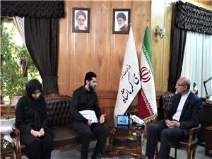 استاندار کرمانشاه: «ملينا» فرزند همه ملت ايران است