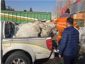 تداوم اجراي طرح مقابله با پديده زبالهگردي در منطقه 22