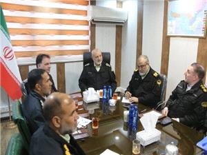 نشست مديرکل راهداري و حملونقل جادهاي سيستان و بلوچستان با فرماندهان انتظامي استان با محوريت طرح نوروزي