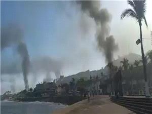 عصابات المخدرات تشعل اضطرابات واسعه فی خمس ولایات مکسیکیه بعد مقتل "إل مینشو" (فیدیوهات)