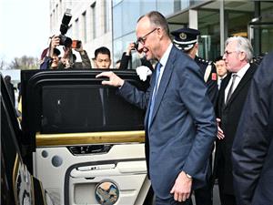 Germany’s Merz eyes business opportunities at Chinese tech hub in Hangzhou