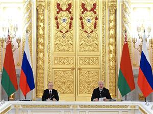 لوکاشینکو یعلن بدء تنفیذ معاهده الضمانات الأمنیه فی إطار اتحاد روسیا وبیلاروس