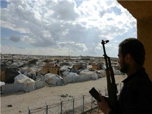 Chaos as jihadist relatives left Syrian camp, witnesses say