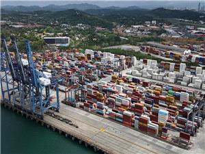 Panamanian investigators remove documents from offices of company that ran canal ports