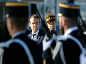 Macron to set out how France`s nuclear arms could protect Europe