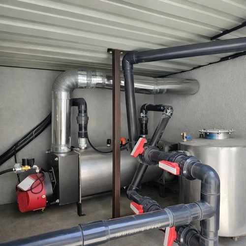 پک کامل تصفیه و گرمایش استخر تمام استیل